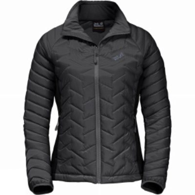 Jack Wolfskin Womens Icy Water Jacket Black/Dark Iron Jack Wolfskin Womens Icy Water Jacket Black/Dark Iron